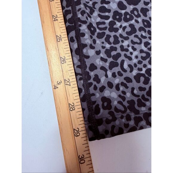 Nike Women’s Dri-FIT Leopard Print Yoga Athletic Leggings Drawstring Pocket SzXL - Picture 8 of 16